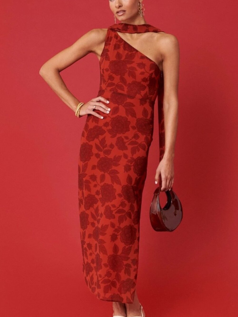 Lady Pipa Sidonia Irapa Rojo Dress (S) NWT